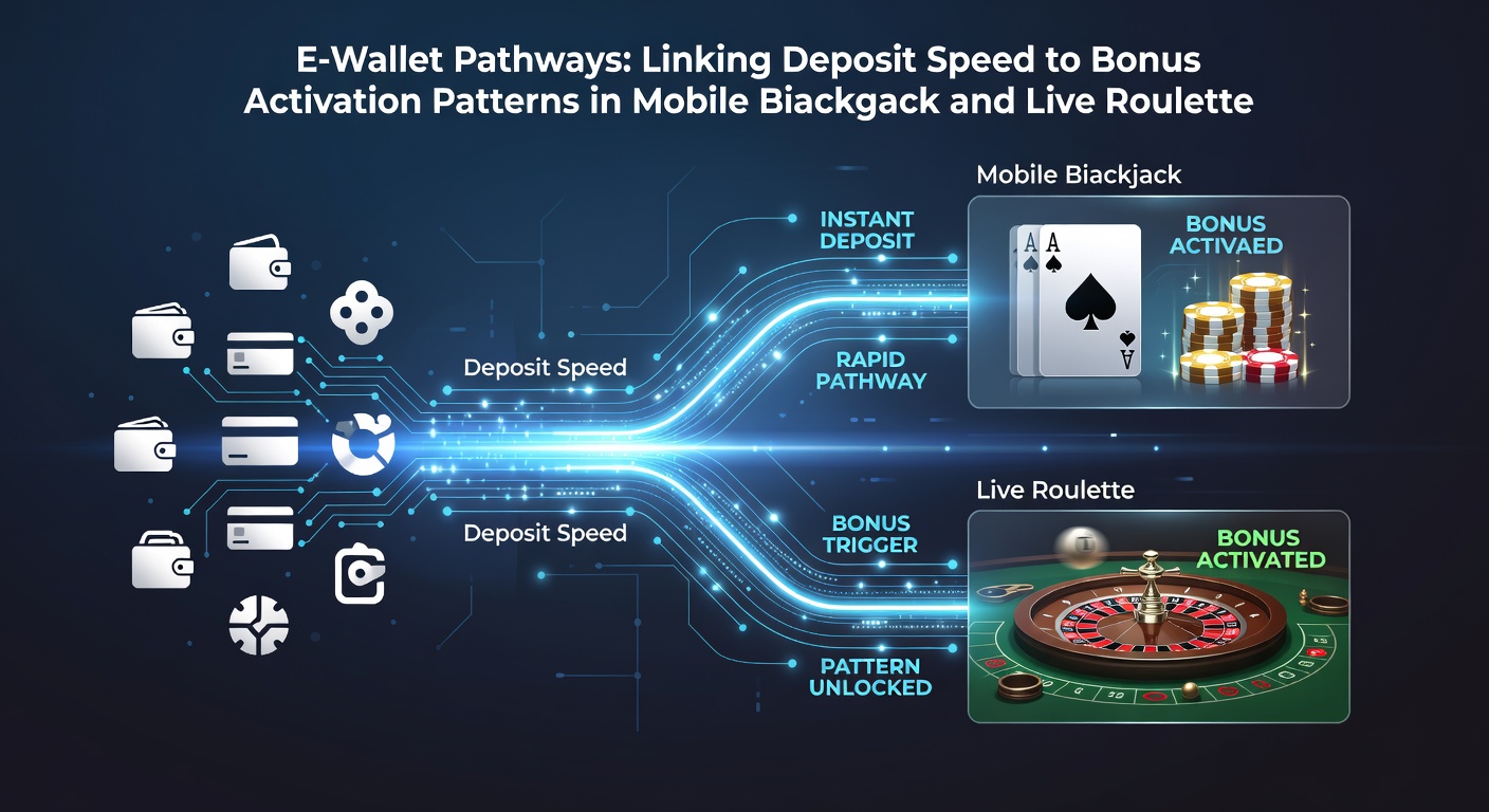Mobiele blackjack en live roulette interfaces met e-wallet integratie voor snelle bonusactivering
