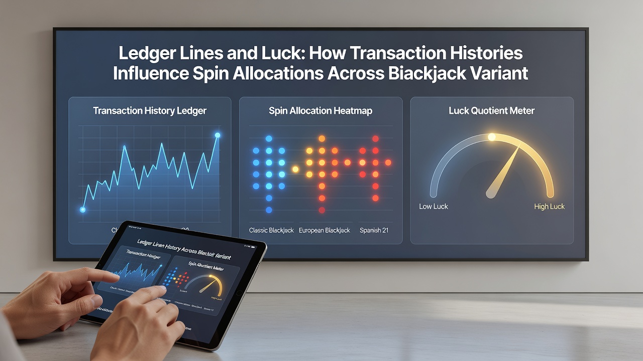 Invloed van transactiegeschiedenis op spinallocaties bij blackjack