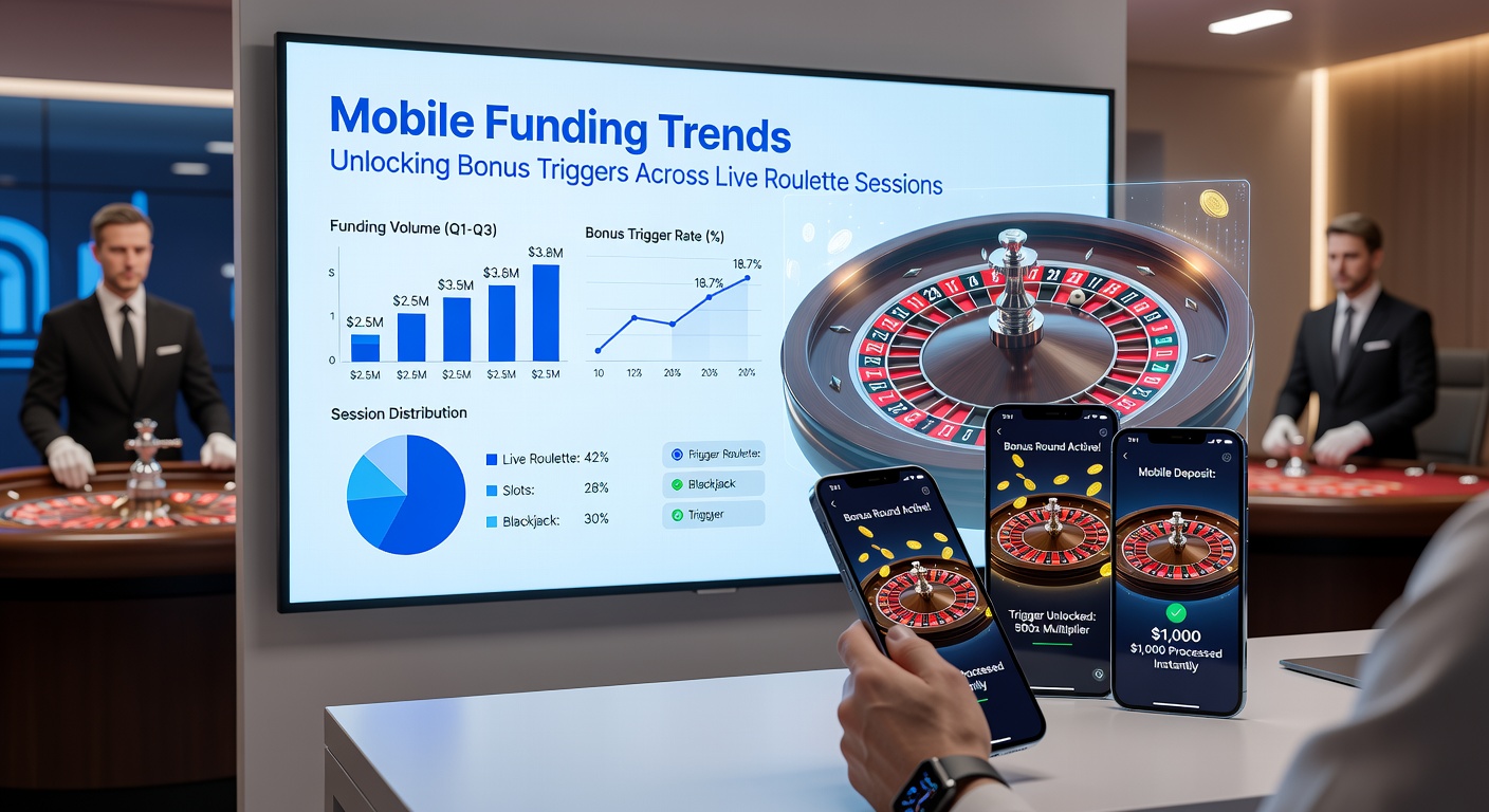 Grafiek met mobiele financieringsdata en bonusactivatie in roulette