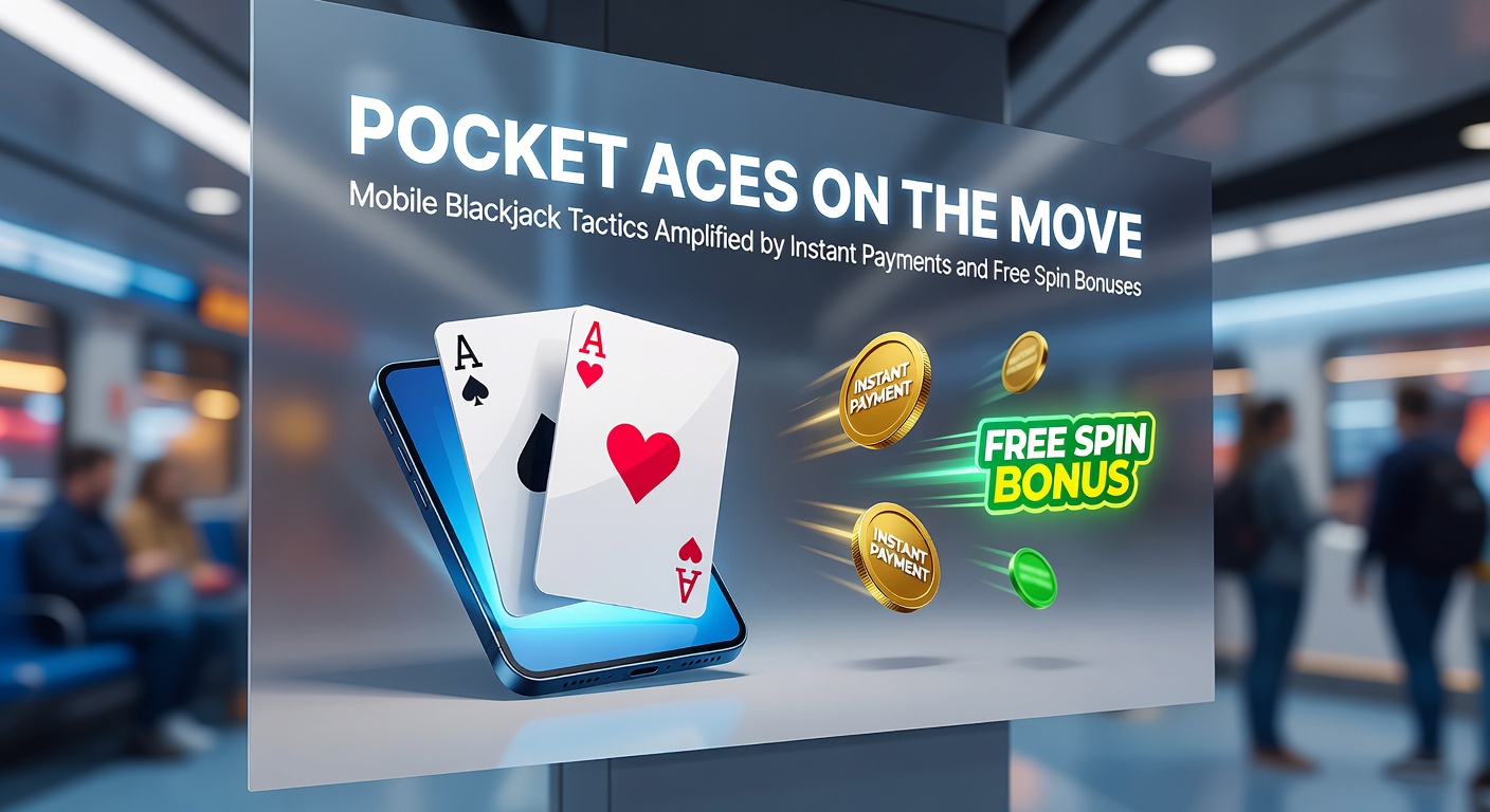 Smartphone met betalingsapp en blackjack-scherm, illustrerend snelle deposits tijdens spel
