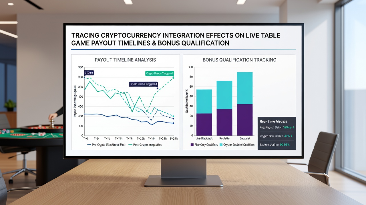 Analyse van bonusdrempels en uitbetalingsprocessen met cryptocurrency in live casino markten